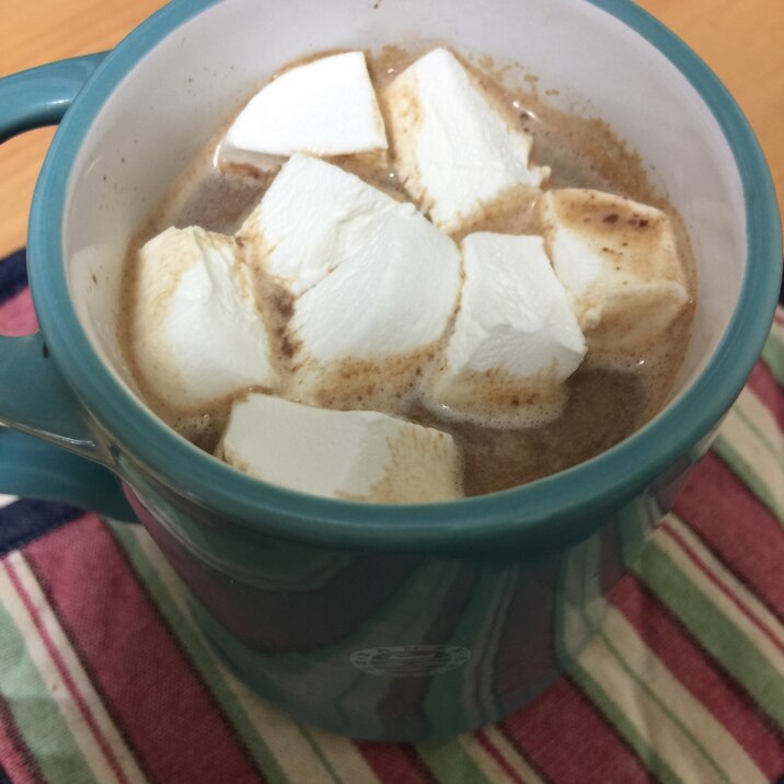 レンジで簡単ホットチョコレート